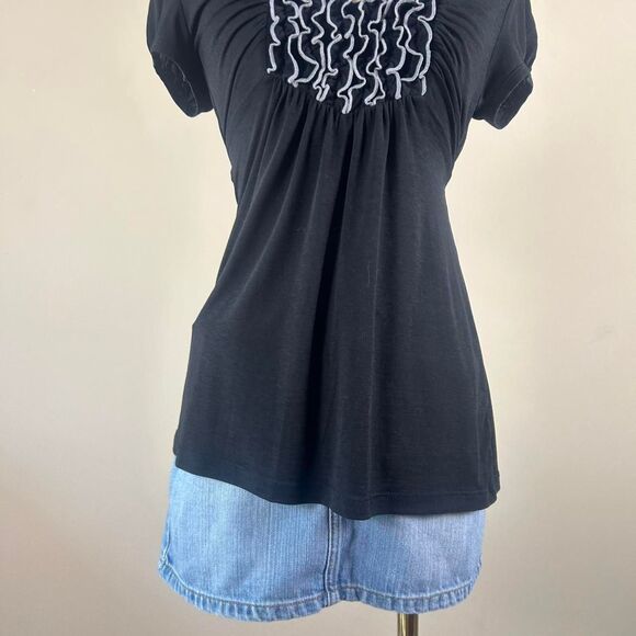 Dark Coquette Horror Protagonist Stretchy Blouse - Picture 3 of 5